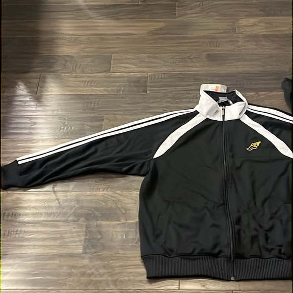 Nike Air Max Track Jacket 2006 new black grey Winged Foot Mens Size Large - Picture 4 of 12